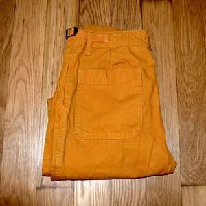 ORANGE URBAN OUTFITTERS UTILITY PANTS